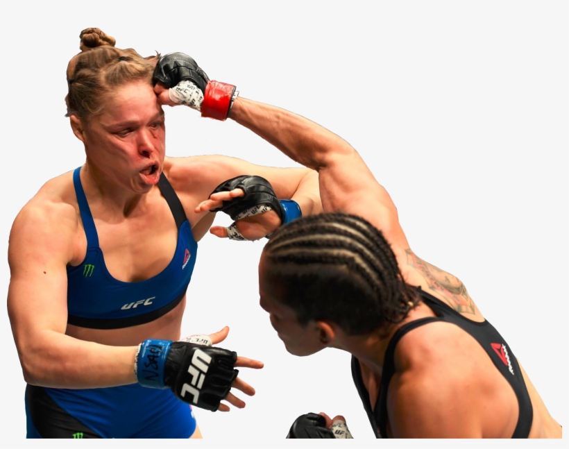 Ronda Rousey Getting Punched In The Face - Rousey Vs Nunes, transparent png #1560700