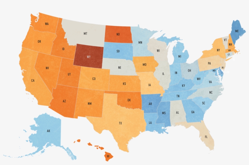 We Scraped Twitter For The Following - Montana State Political Map, transparent png #1560802