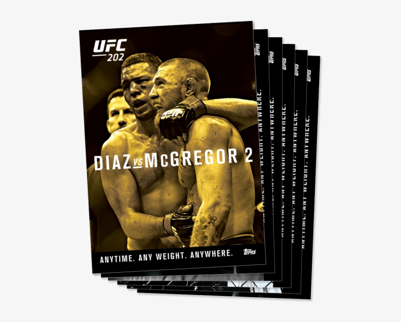 Ufc 202 Battle Between Nate Diaz & Conor Mcgregor Is - Conor Mcgregor V Nate Diaz 2 Full Fight, transparent png #1560874