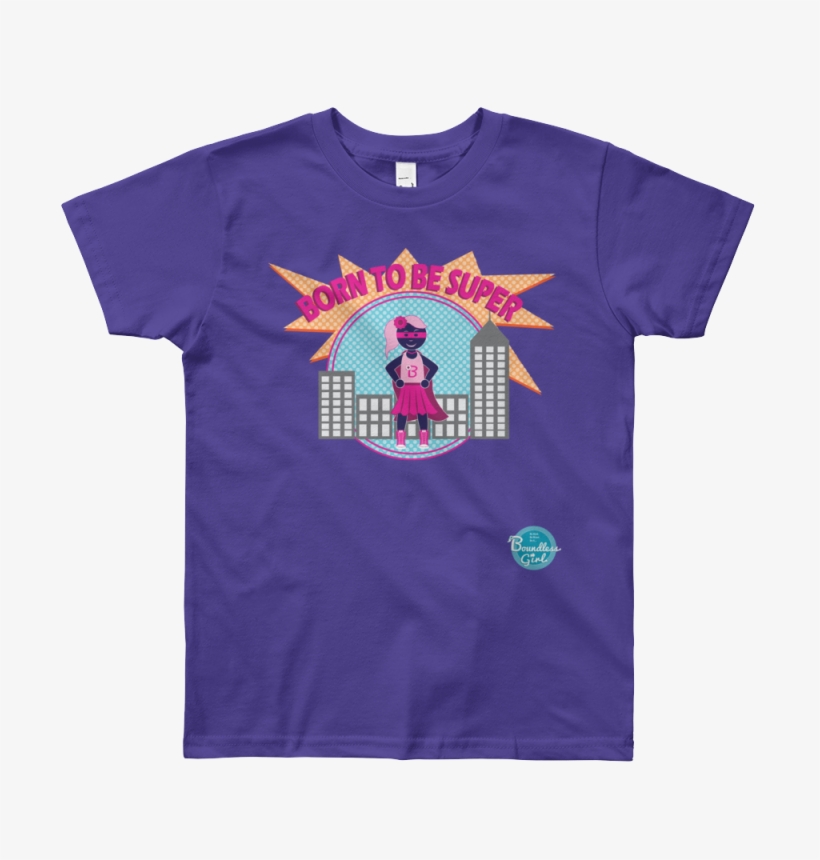 Born To Be Super Kids T-shirt - T-shirt, transparent png #1560978