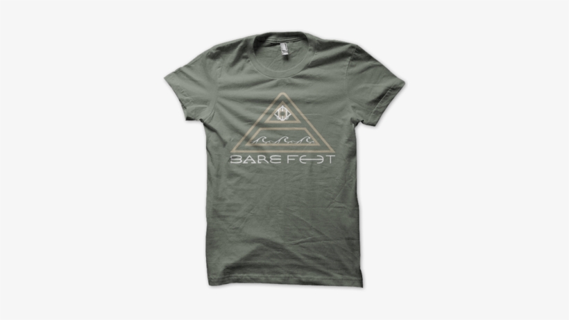 Bare Feet • All-seeing Eye Tee - Mockup, transparent png #1561165