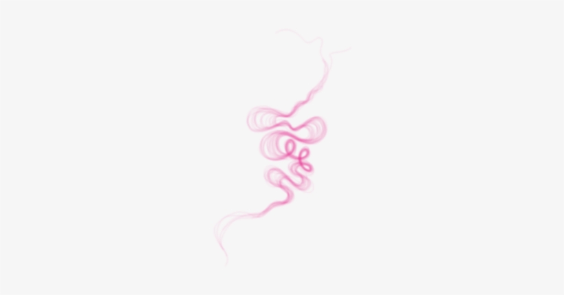 Pink Smoke Png Image Background - Sketch, transparent png #1561407