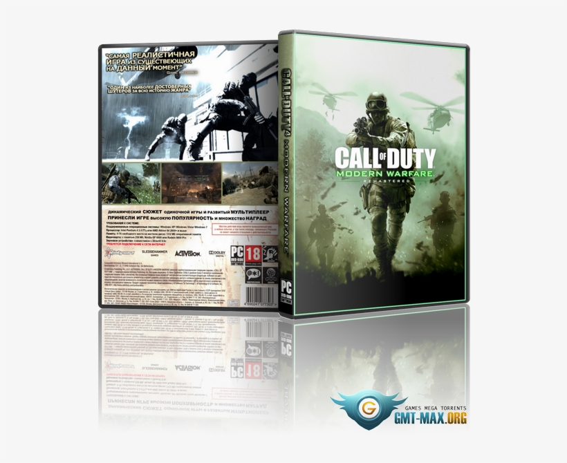 Call Of Duty - Call Of Duty Cod Modern Warfare Remastered, transparent png #1561621