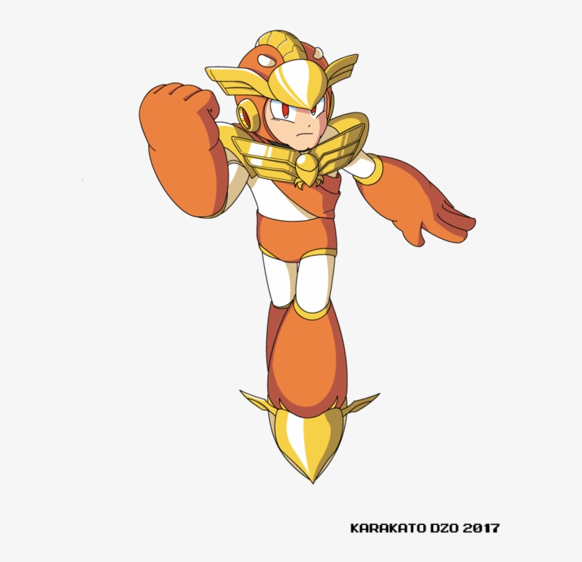 Justice Man By Karakatodzo On Deviantart - Megaman Rock Force Justice Man, transparent png #1561868
