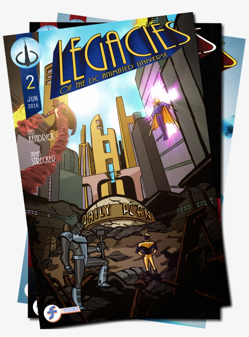 Legacies Of The Dc Animated Universe Is A Fan-made - Dc Animated Universe, transparent png #1561956