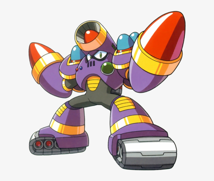 Napalm Man - Robot Masters Megaman 5, transparent png #1562206