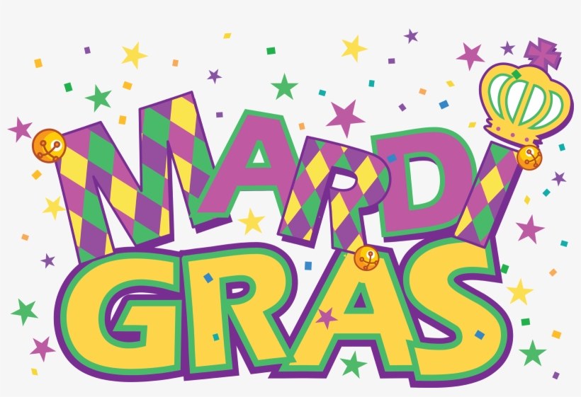 Mardi Gras Beads Clip Art Png Download - Mardi Gras Day Clip Art, transparent png #1562603