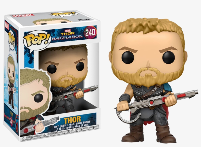 Thor Bobblehead - Funko Pop Thor Ragnarok, transparent png #1562788