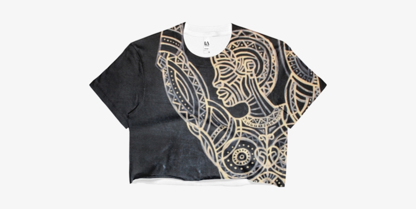Sm-xl Crop Top Featuring James Terrell Painting - Sweater, transparent png #1562811