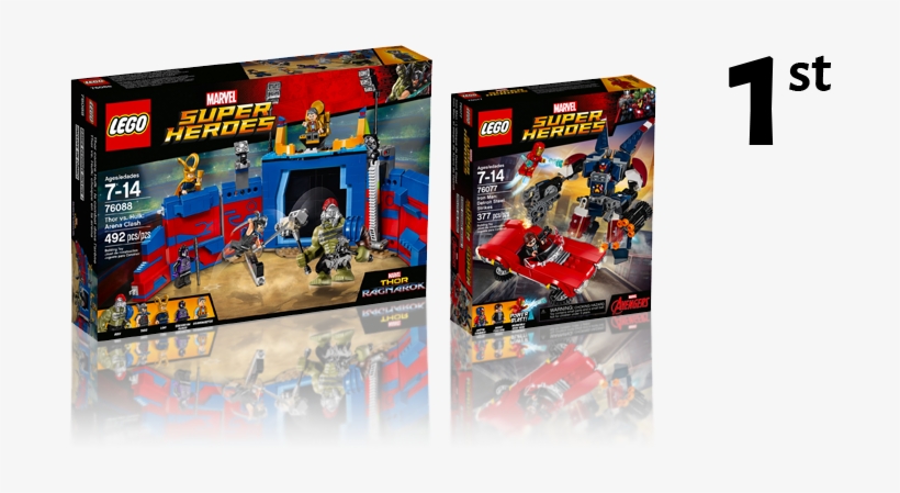 Brick A Brack - Lego Super Heroes Thor Vs. Hulk: Arena Clash 76088, transparent png #1562964