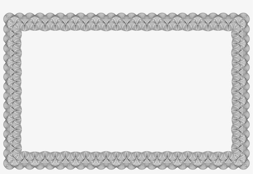 Gift Certificate Border Png - 宝石 枠 フリー 素材, transparent png #1563124