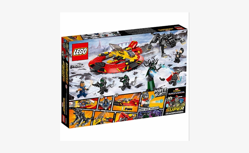 Lego Marvel Super Heroes 76084 Thor Ragnarok The Ultimate - Lego Super Heroes - The Ultimate Battle For Asgard, transparent png #1563306
