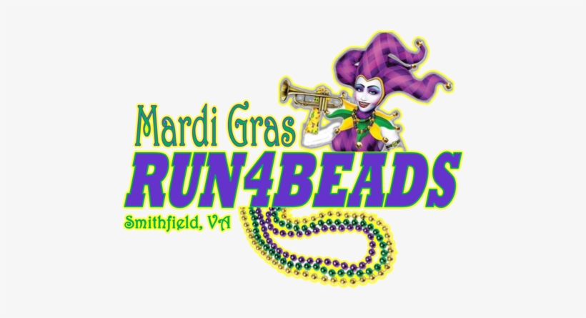 Event Photo For Mardi Gras Run 4 Beads - Us Toy Od439 Bulk Mardi Gras 6mm Bead Necklaces, Price/144, transparent png #1563329