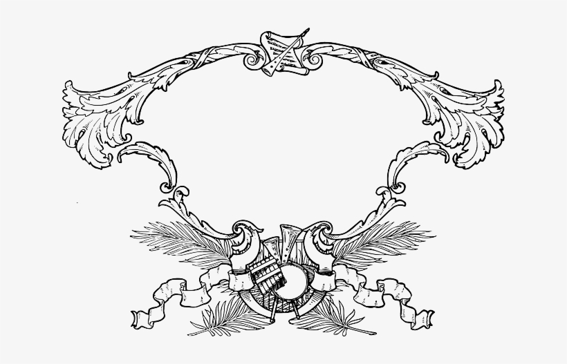 Frame, Certificate, Border, Ribbon - Schubert's Serenade By D. Krug, transparent png #1563380