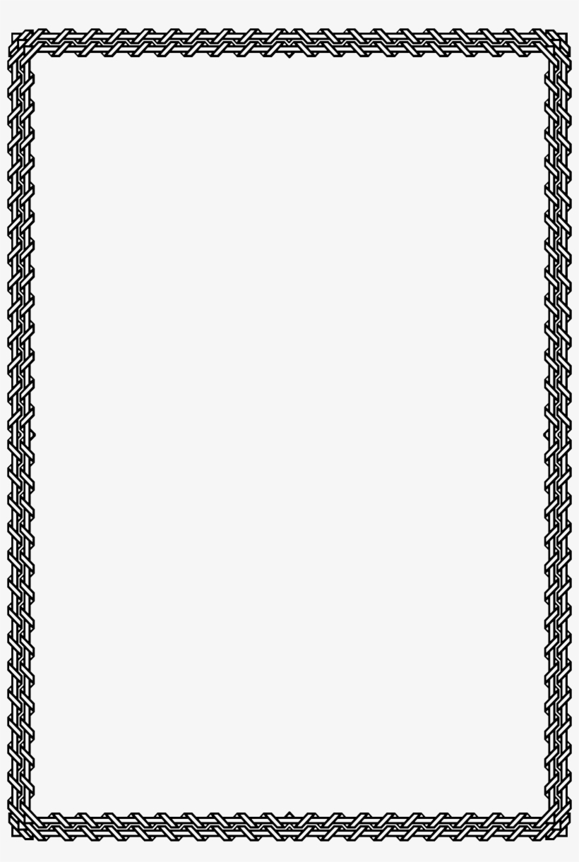 Elegant White Border Png Frames For A4 Size Paper Free