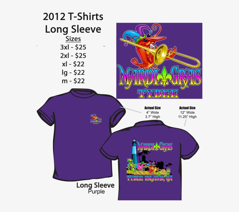 Mardi Gras Shirts Are Here - Georgia, transparent png #1563575