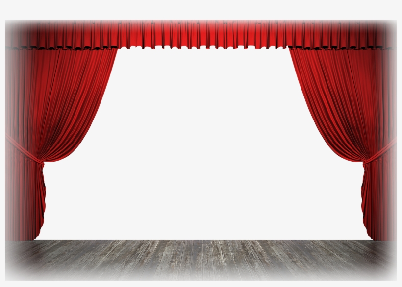 Curtain Png Transparent Images - Stage Clipart Transparent Background, transparent png #1563861