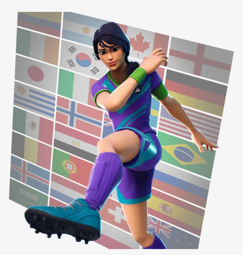 Png Images - Girl Soccer Skins Fortnite, transparent png #1564457