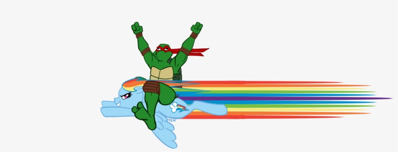 Ask The Turtles And Ponies - My Little Pony And Teenage Mutant Ninja Turtle, transparent png #1564691