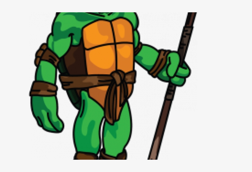 Drawn Turtle Donatello Ninja Turtle - Drawing, transparent png #1564734