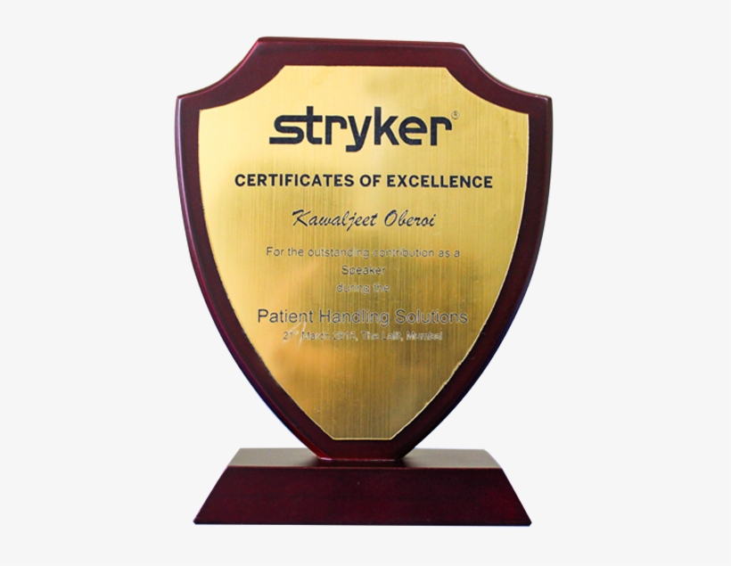 Wooden Trophies @ Creativeawardsandgifts - Stryker Medical, transparent png #1564856