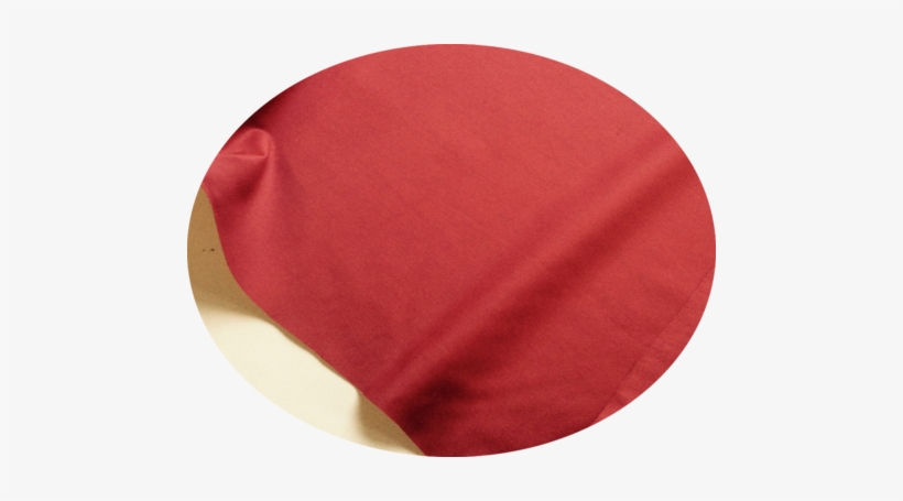 Ruby Red Cotton Curtain Lining With Solpruffe Finish - Plate, transparent png #1564859