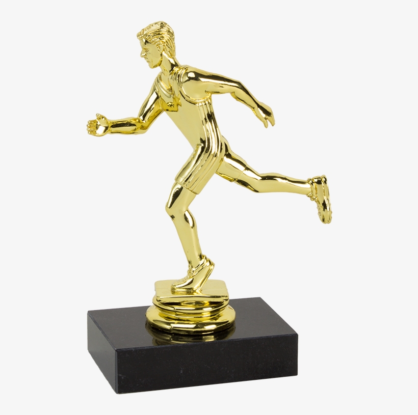 Male Participation Trophy For Running Events - Running Trophy, transparent png #1564894