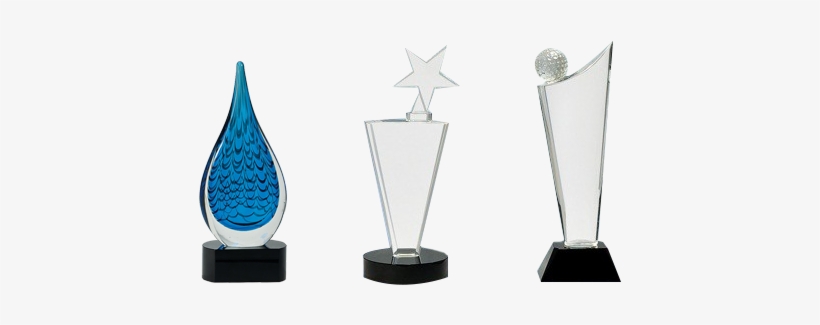 Glass Awards - Blank Glass Trophy Png, transparent png #1564918