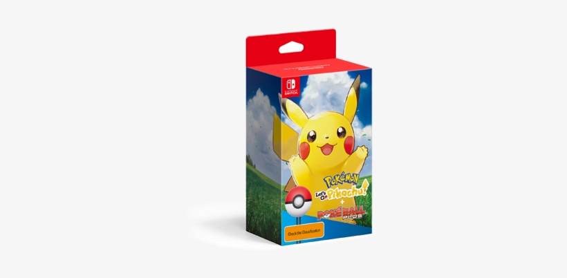 Let's Go, Pikachu Poké Ball Plus Pack Nintendo - Pokémon Let's Go Pikachu, transparent png #1565058