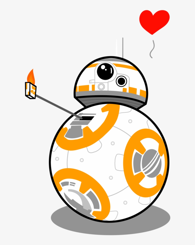 Banner Bb Group Star Wars Thum Up Love - Bb8 Fire Thumbs Up, transparent png #1565158