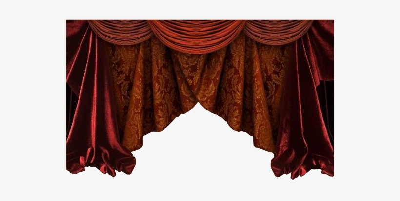Opera, Theater, Tube, Decoupage, Curtains, Border Tiles, - Fondos Teatros Png, transparent png #1565160