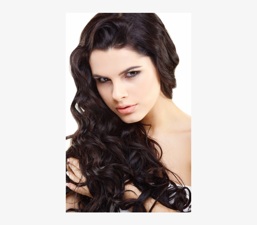 Curly Hair Model - Hair Model Png Transparent, transparent png #1565524