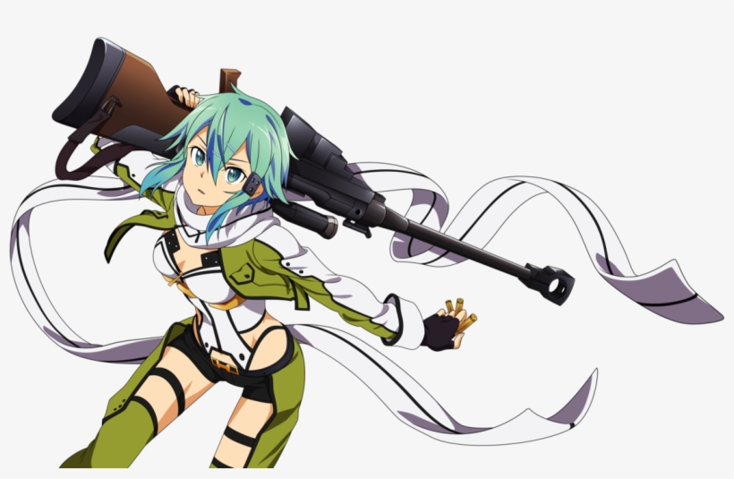 Speed Drawing - Sinon (Sword Art online II) 