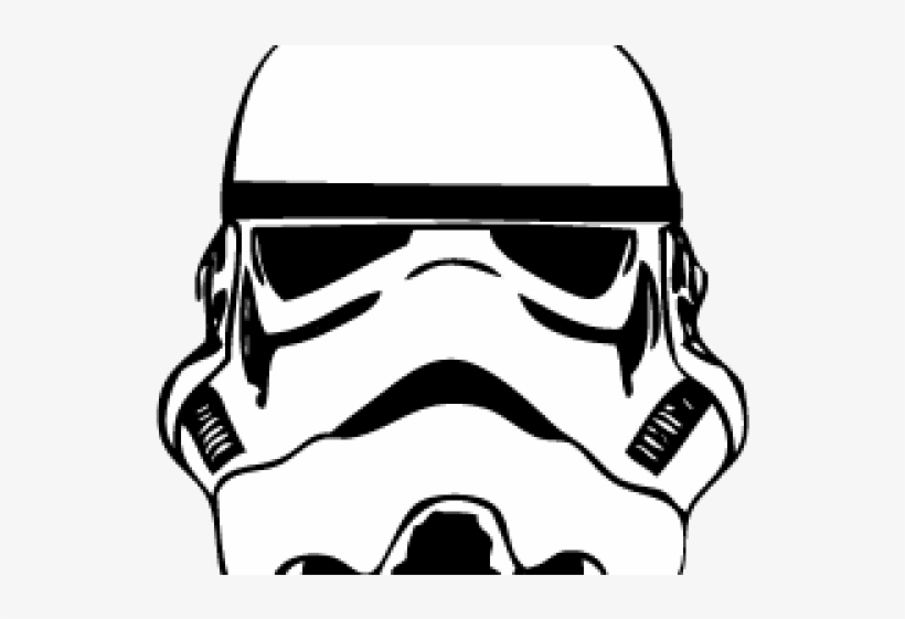 Stormtrooper Helmet Outline, transparent png #1565964