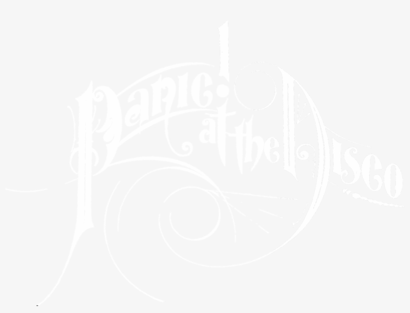 Vote For The Next Band - Panic At The Disco Black Logo, transparent png #1566060