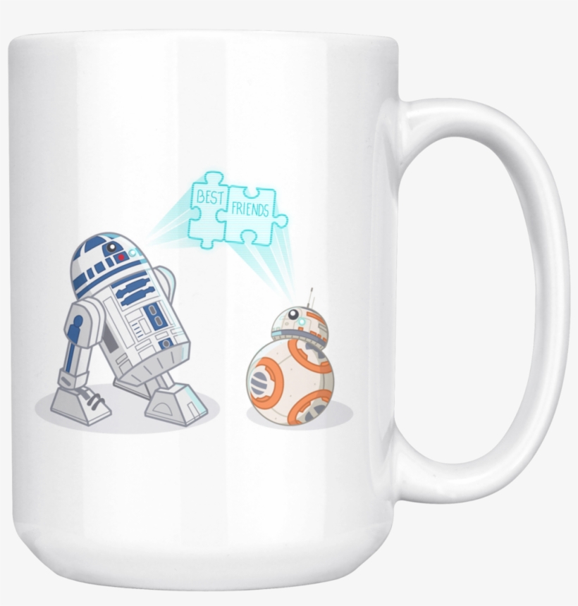 R2d2 And Bb8 Best Friends Mug Star Wars - R2ds And Bb 8, transparent png #1566196