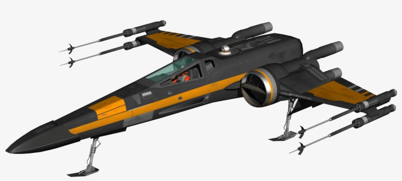 X Wing Fighter With Bb 8, transparent png #1566279