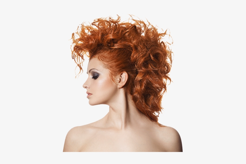 Start Your Career Today - Curly Mohawk Long Hair, transparent png #1566352