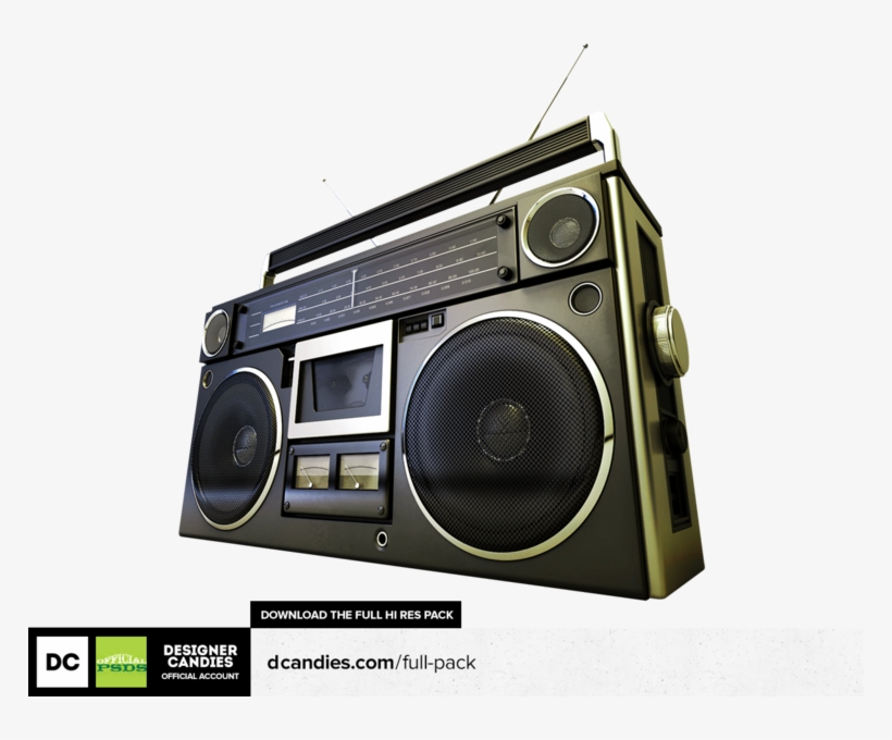 Clip Art Freeuse Psd Official Psds Share This Image - Boombox Transparent, transparent png #1566388