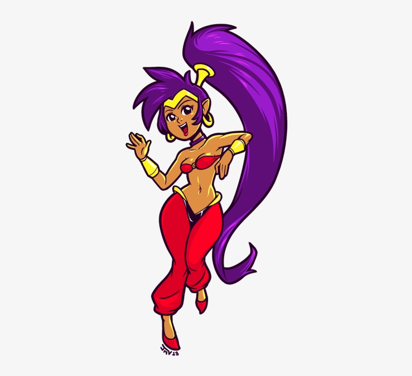 Half Genie Hero Shantae By Kaigetsudo-d6oeuc1 - Shantae Half Genie Hero Shantae Bahira, transparent png #1566458