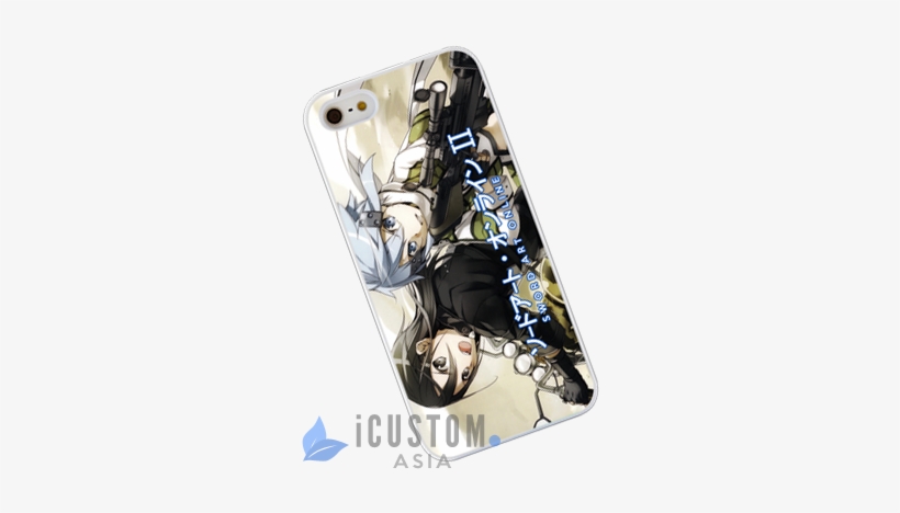 Sao Sword Art Online Ggo Kirito Sinon Iphone 5 5s Case - Mt Sword Art Online 2 Playmat Custom Play Mat Anime, transparent png #1566491