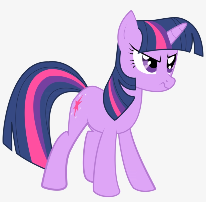 Twilight Sparkle Angry - My Little Pony:friendship Is Magic Po, transparent png #1566494