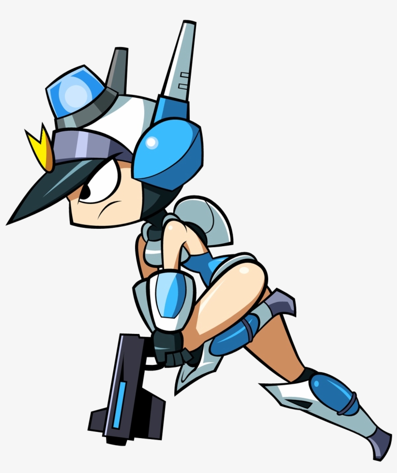 Patricia Wagon - Mighty Switch Force Hyper Drive Edition, transparent png #1566629