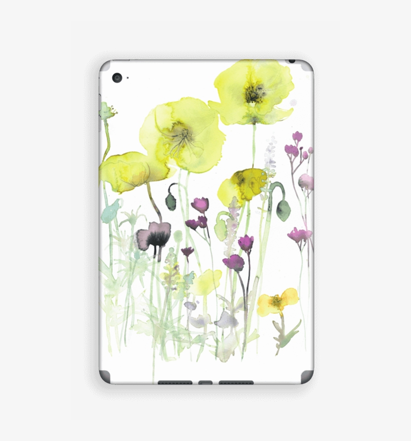 Painted Yellow Flowers - Flower, transparent png #1566700