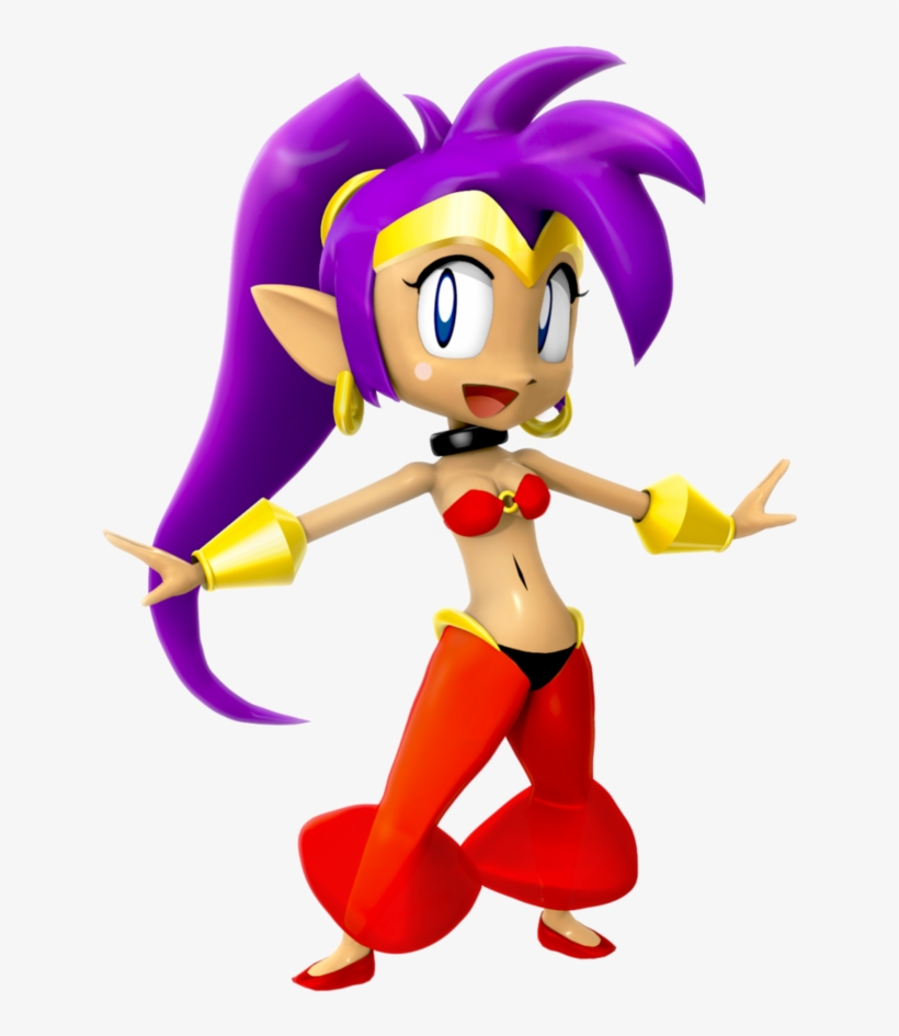 Png - Shantae 3d Model, transparent png #1566925