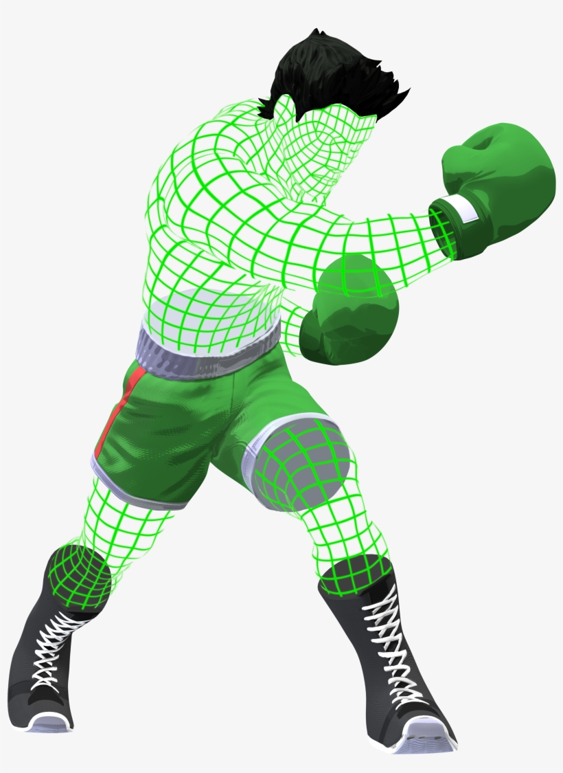 Super Smash Bros - Little Mac Ssb4 Skins, transparent png #1566999