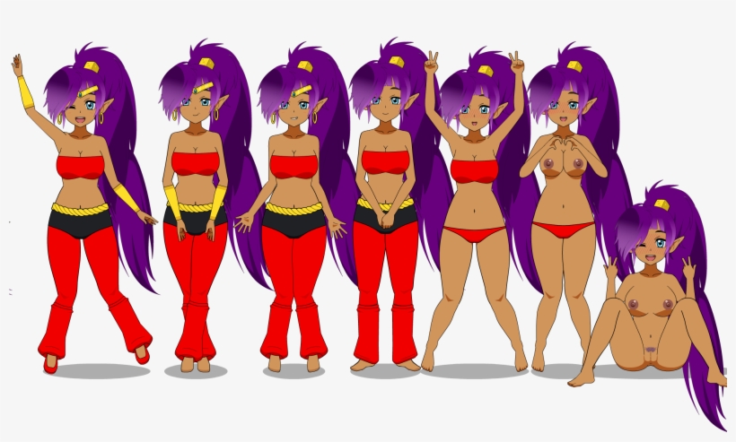Completedshantae - Cartoon, transparent png #1567128