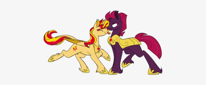 Possible Endgame For These Girls In Shimmer Verse - Tempest Mlp Cutie Mark, transparent png #1567318