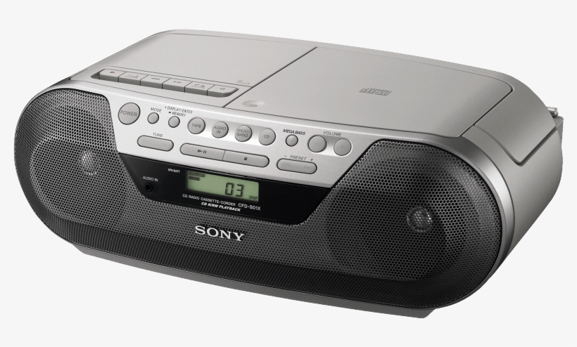 Sony Cfd-s05 Boombox Review - Sony Cfd S05, transparent png #1567357