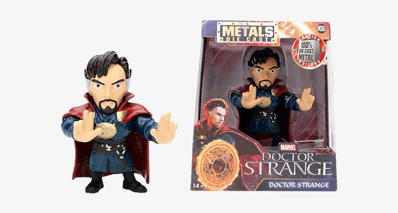 Doctor Strange 4" Metals Die-cast Figure - Doctor Strange Movie 4-inch Metals Die-cast Action, transparent png #1567924